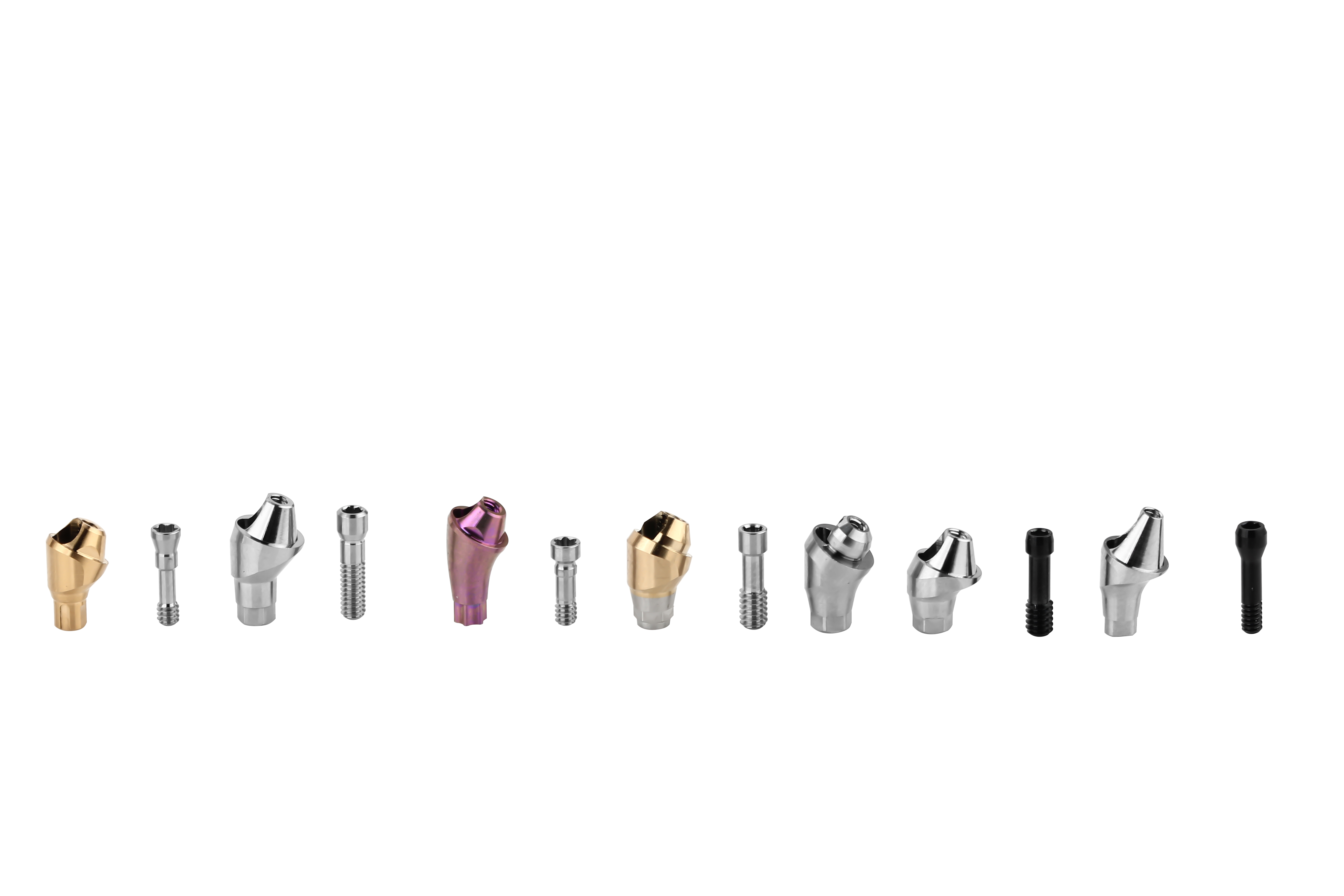 Composite angled abutment