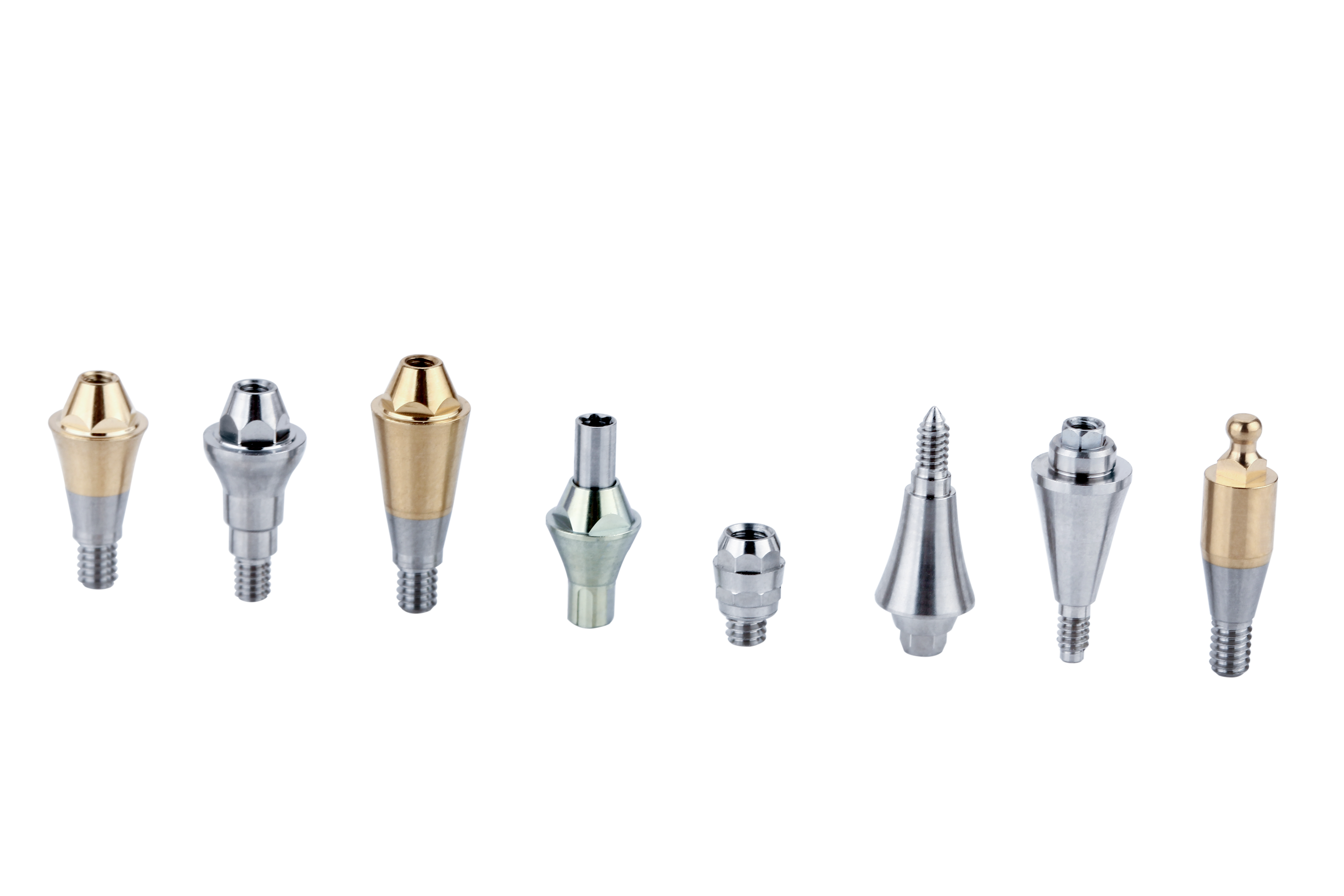 复合直角基台+球帽基台